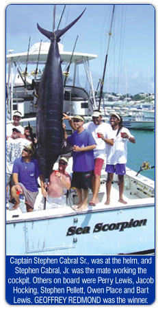 2005 World Cup Blue Marlin Championship Winner