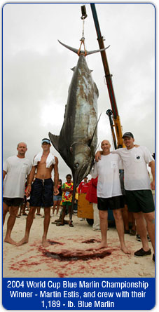 2004 World Cup Blue Marlin Championship Winner